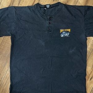 Vintage 1996 Harley-Davidson Black Men's Shirt